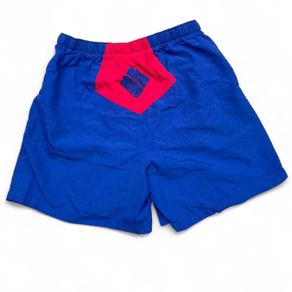 Columbia Sportswear vintage men’s size M red and blue sport or swim shorts
